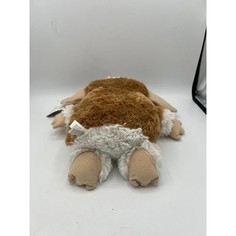 Gremlins Gizmo Mogwai Plush Toy Factory Warner Bros w Tag Brown White 10.5”
